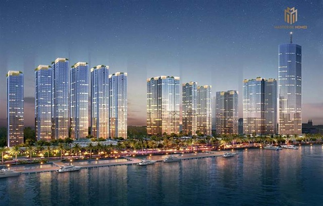 Phối cảnh tổng thể dự án Grand Marina