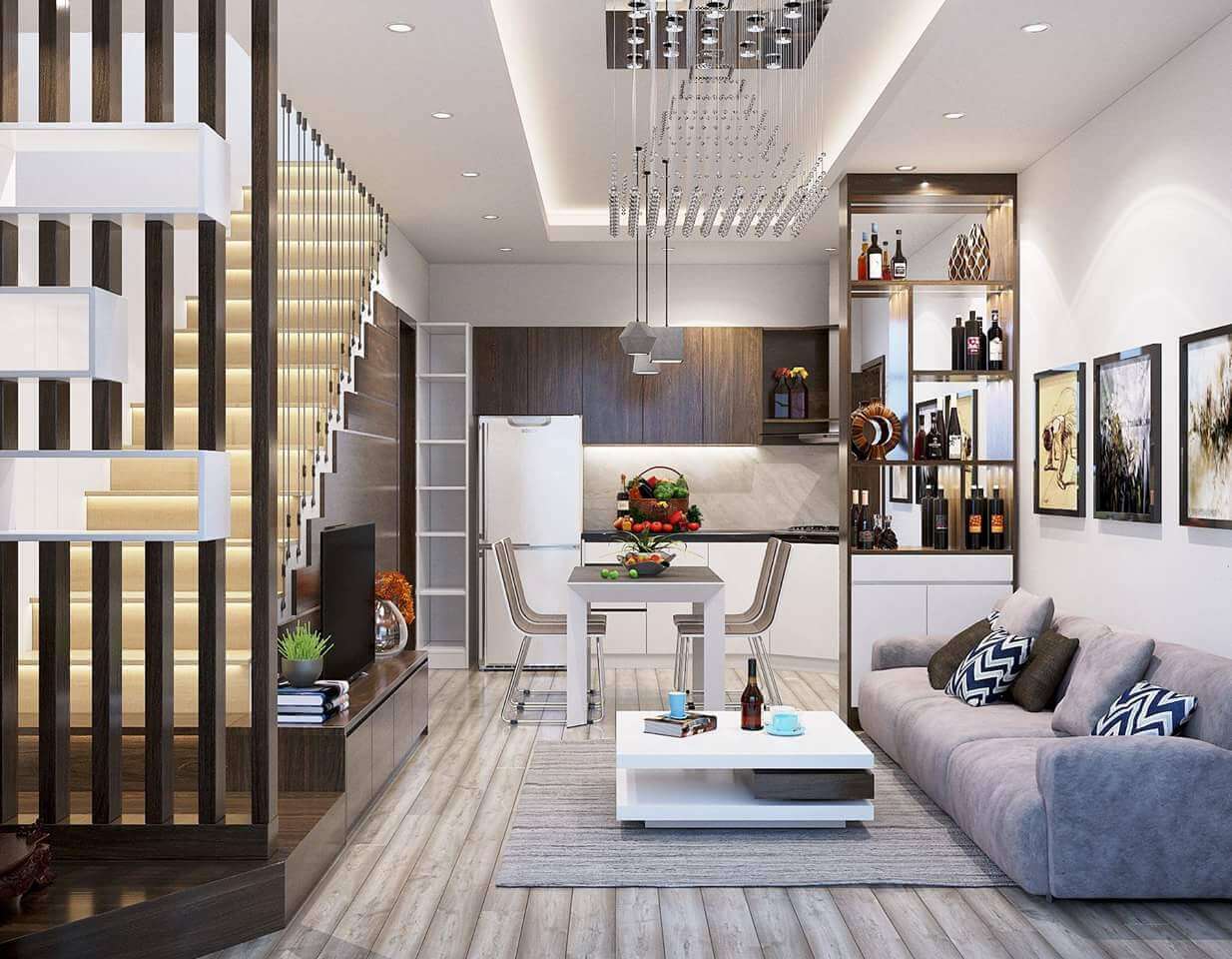 Thiết kế nội thất nhà đẹp mang đến không gian sống tiện nghi và thẩm mỹ 