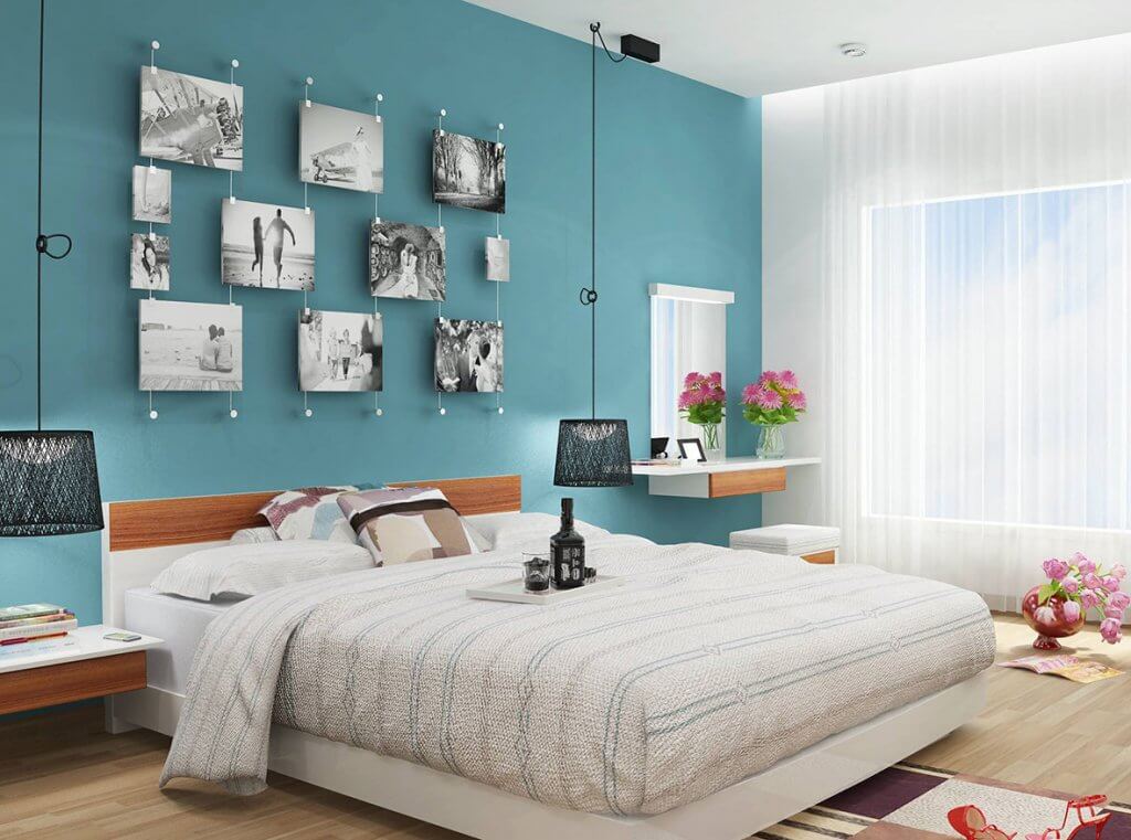 Chọn màu sơn tường để tạo không gian riêng cho phòng của bạn 