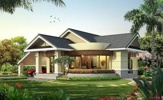 Thiết kế nhà vườn đẹp giá rẻ không hề khó
