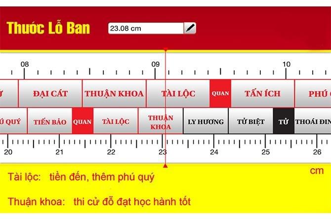 Cách tính kích thước chiều cao nhà theo thước Lỗ Ban