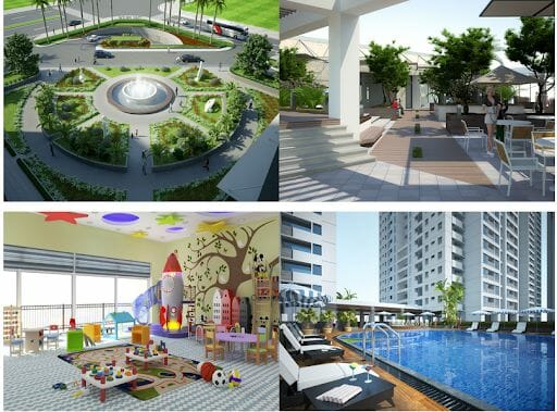 Một điểm mạnh của chung cư đó là những tiện ích nội khu