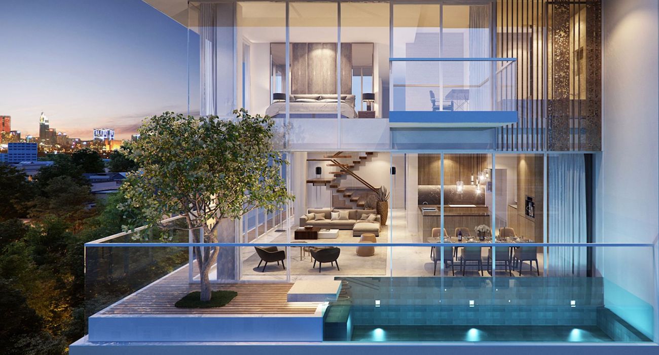 Căn hộ Sky Villa được mệnh danh là những biệt thự nghỉ dưỡng trên không