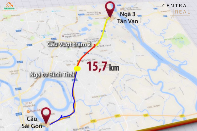 Quy hoạch đường Xa lộ Hà Nội