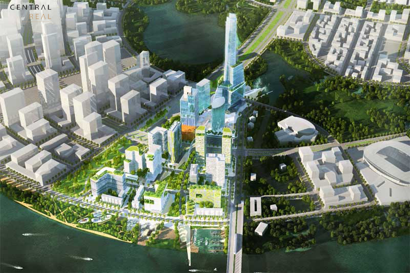 Phối cảnh thiết kế dự án Eco Smart City