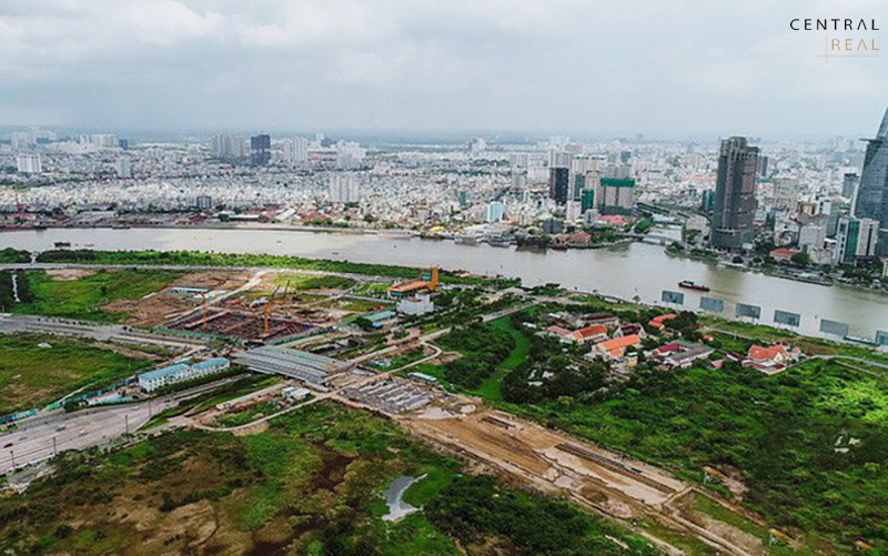 Tiến độ xây dựng dự án cầu thủ thiêm 4