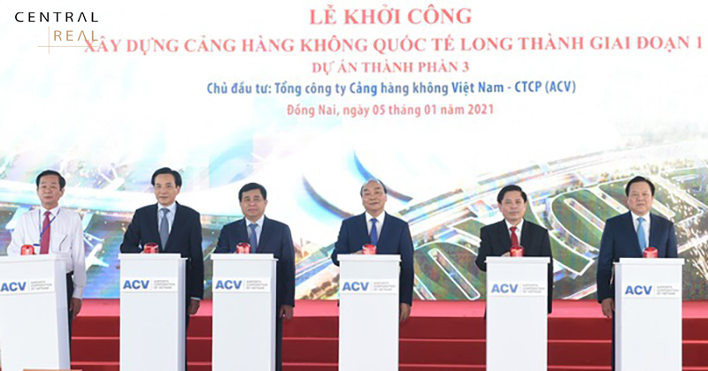 Thủ tướng chính phủ ấn nút khởi động dự án sân bay Long Thành