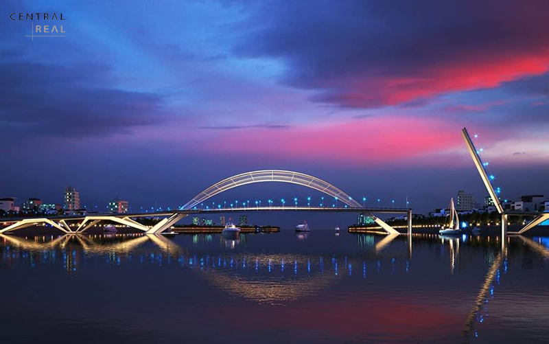 Phối cảnh cầu Thủ Thiêm 4