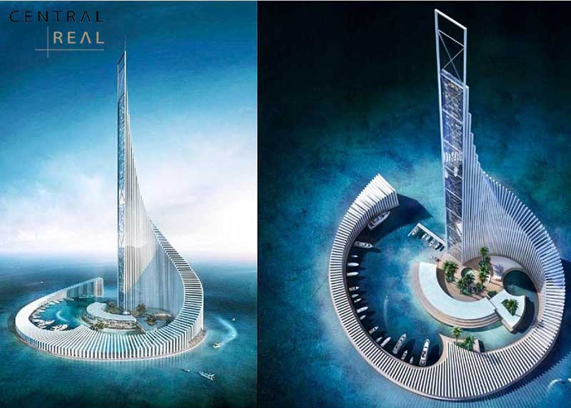 Tòa tháp Sun World - Hạ Long