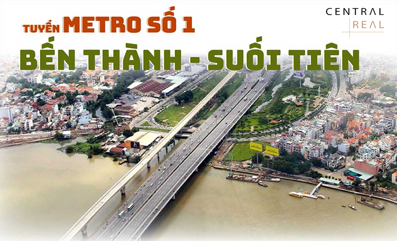 Tuyến Metro số 1 Bến Thành Suối Tiên