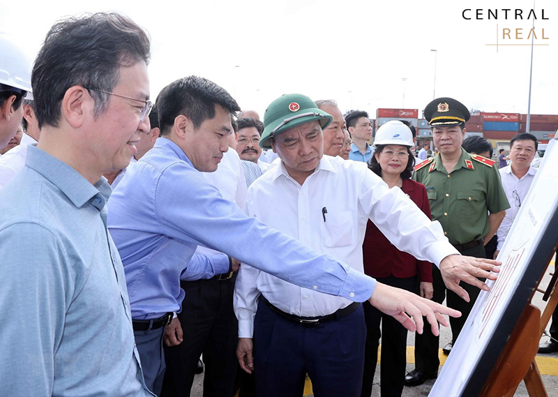 Thủ tướng chính phủ đến thăm Cảng Cái Mép - Thị Vải